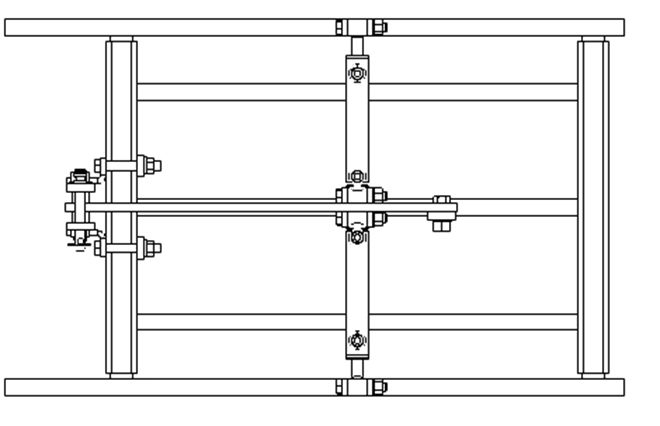 Cadre vigneron hydraulique, les cadres simples